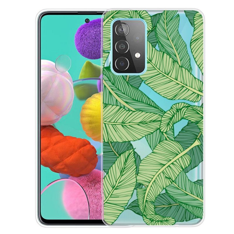 Cover Samsung Galaxy A72 4G / A72 5G Mobilcover Løv