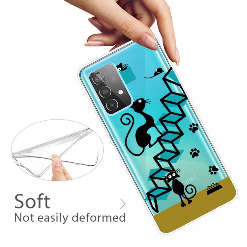 Cover Samsung Galaxy A72 4G / A72 5G Sjov Kat Original