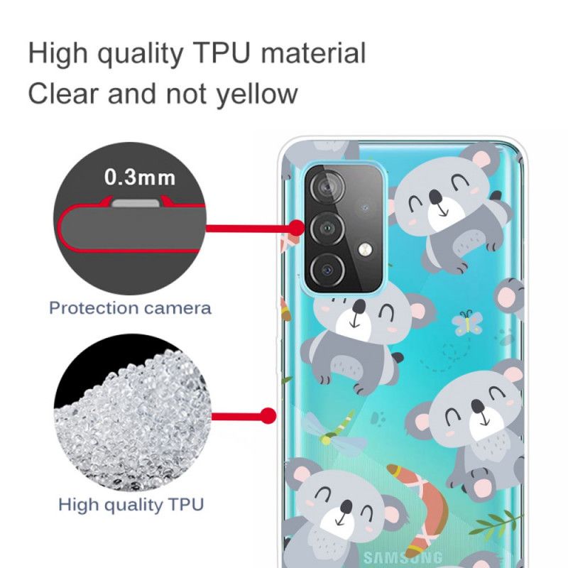 Cover Samsung Galaxy A72 4G / A72 5G Søde Koalaer