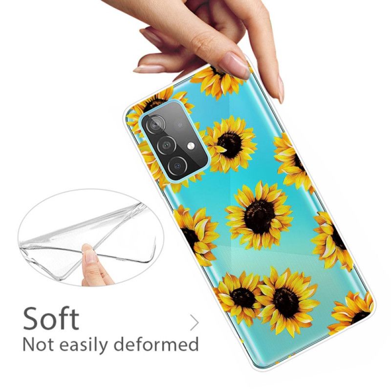 Cover Samsung Galaxy A72 4G / A72 5G Solsikker Beskyttelse