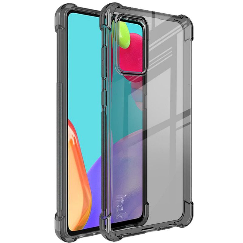 Cover Samsung Galaxy A72 4G / A72 5G Sort Imak Med Skærmfilm