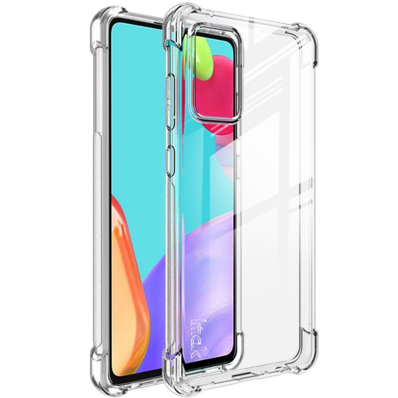 Cover Samsung Galaxy A72 4G / A72 5G Sort Imak Med Skærmfilm