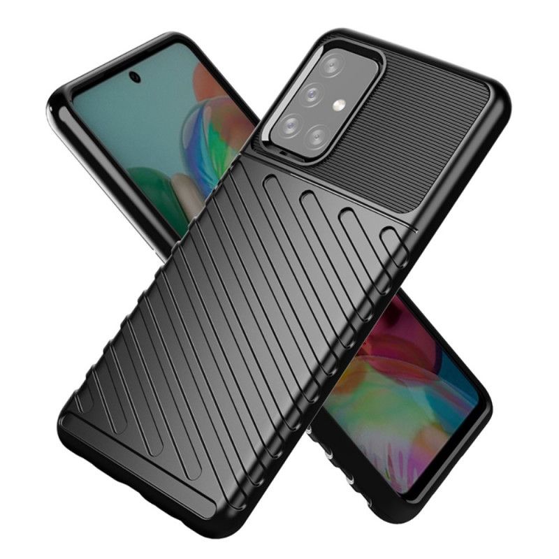 Cover Samsung Galaxy A72 4G / A72 5G Sort Torden Serie