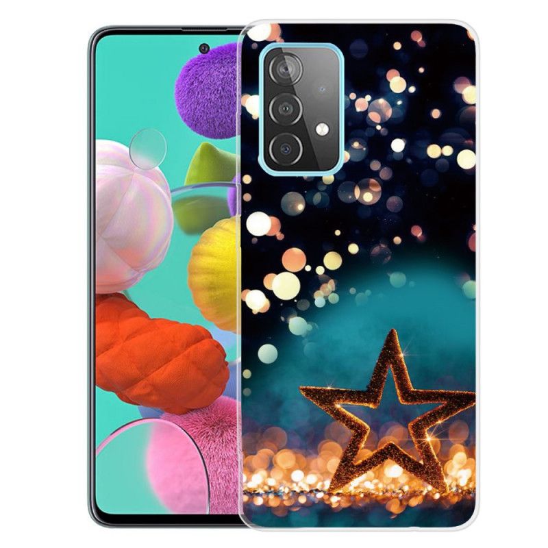 Cover Samsung Galaxy A72 4G / A72 5G Stjerneslange Beskyttelse