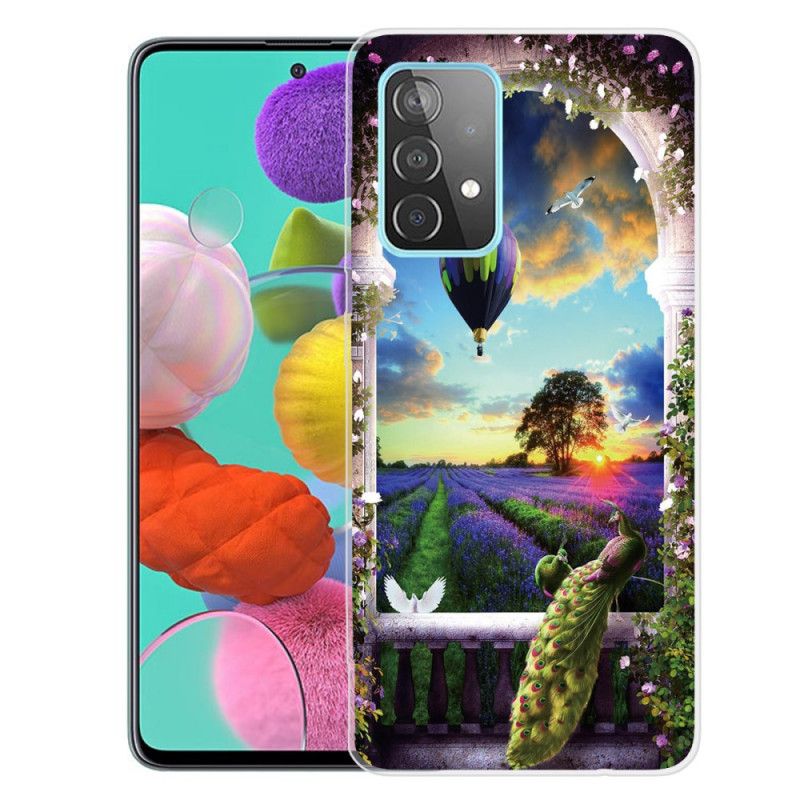 Cover Samsung Galaxy A72 4G / A72 5G Varmluftsballonslange