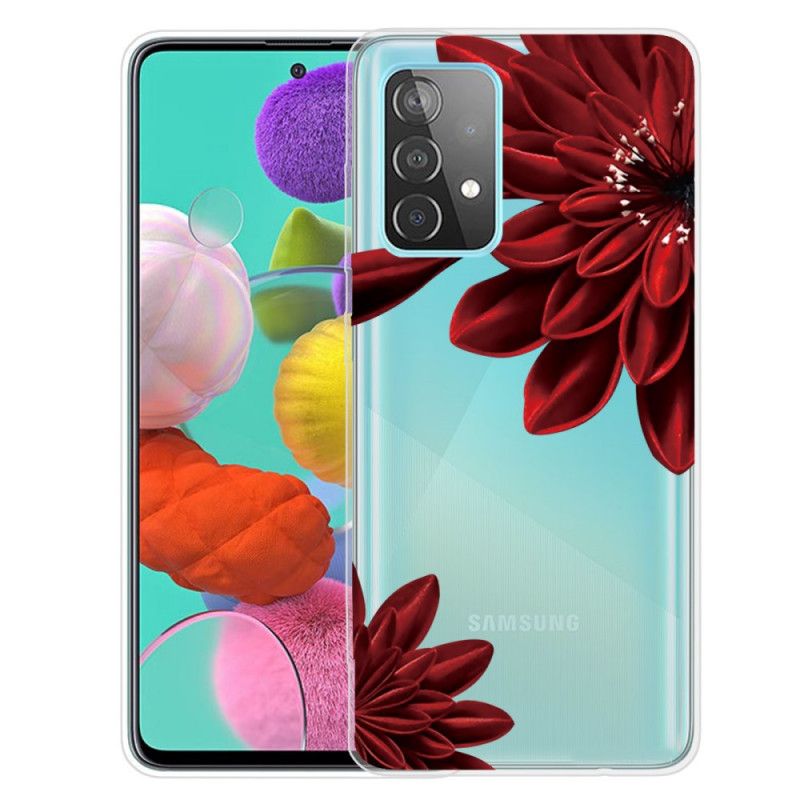 Cover Samsung Galaxy A72 4G / A72 5G Vilde Blomster