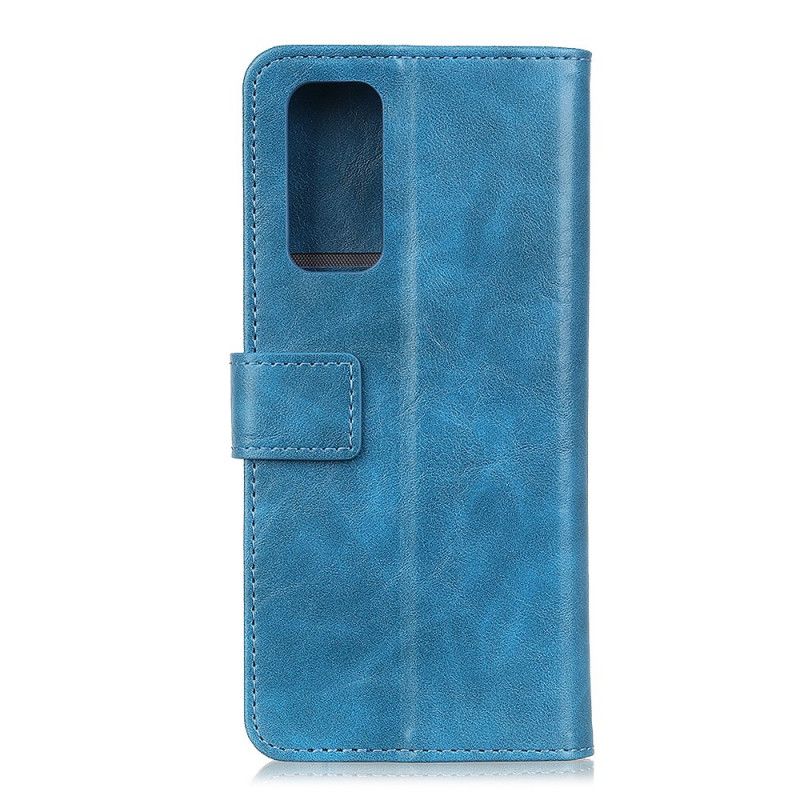 Flip Cover Læder Samsung Galaxy A72 4G / A72 5G Sort Khazneh Elegance Læder Stil Beskyttelse