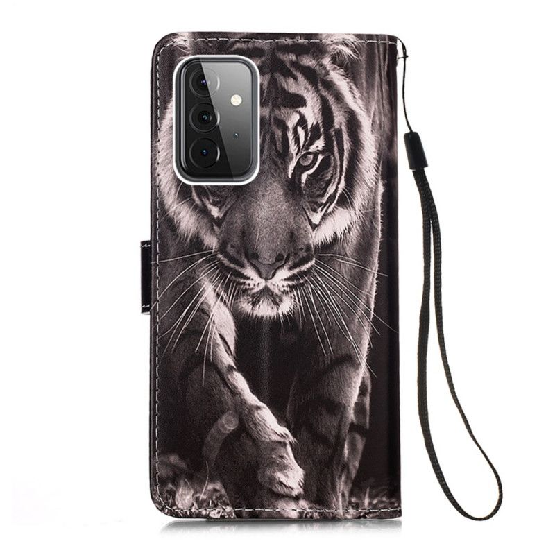 Flip Cover Samsung Galaxy A72 4G / A72 5G Mobilcover Nattiger