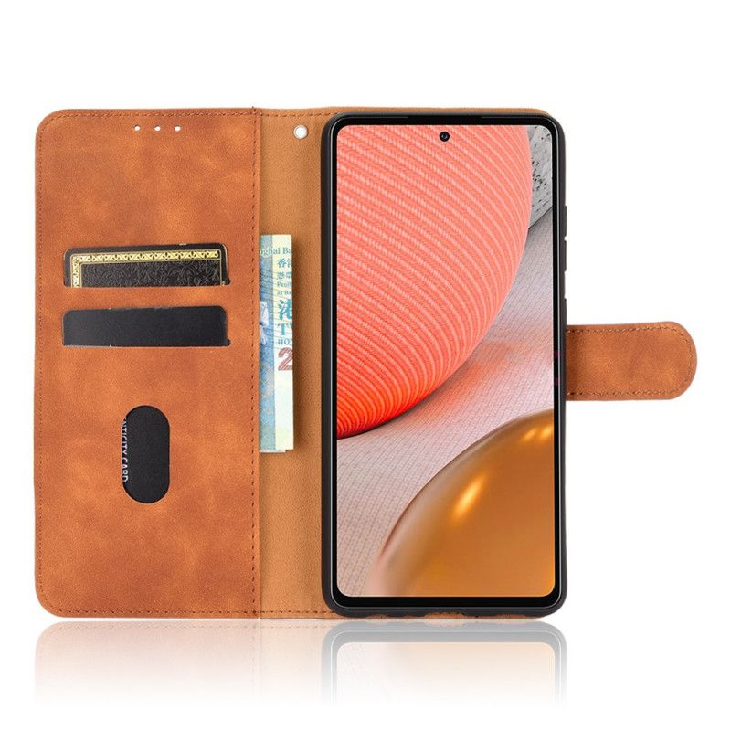 Flip Cover Samsung Galaxy A72 4G / A72 5G Sort Hud-Berøring