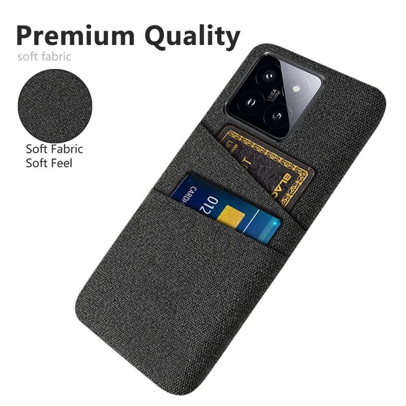 Cover Xiaomi 14 Pro Telefon Etui Stofkortholder