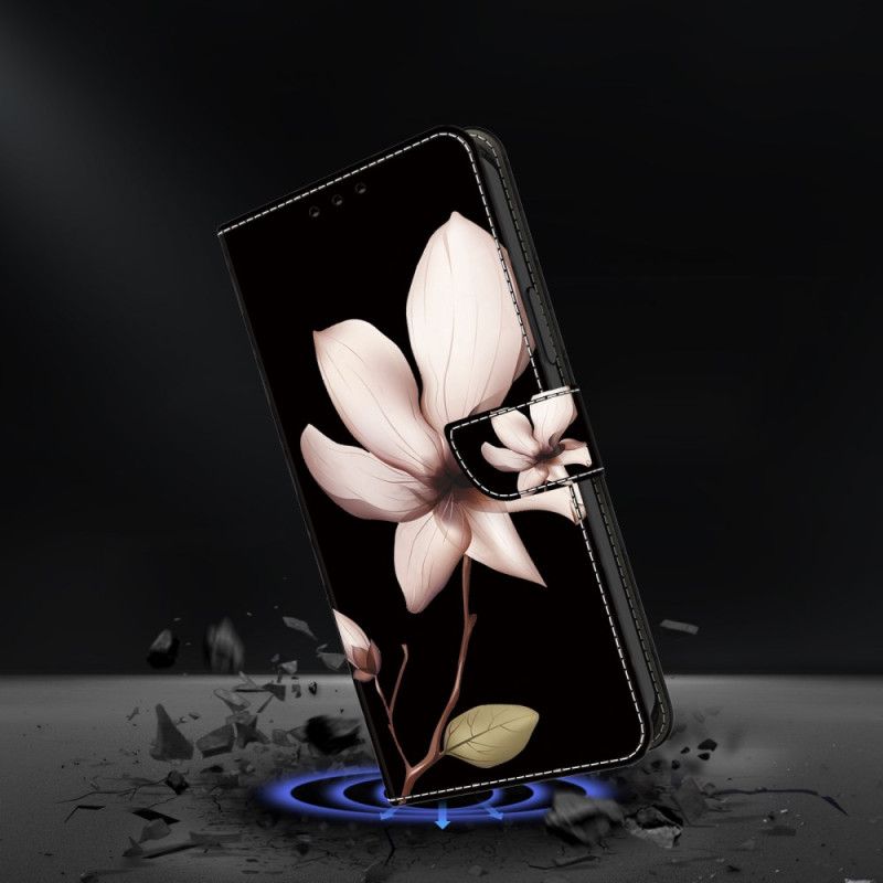 Flip Cover Xiaomi 14 Pro Lyserød Blomst