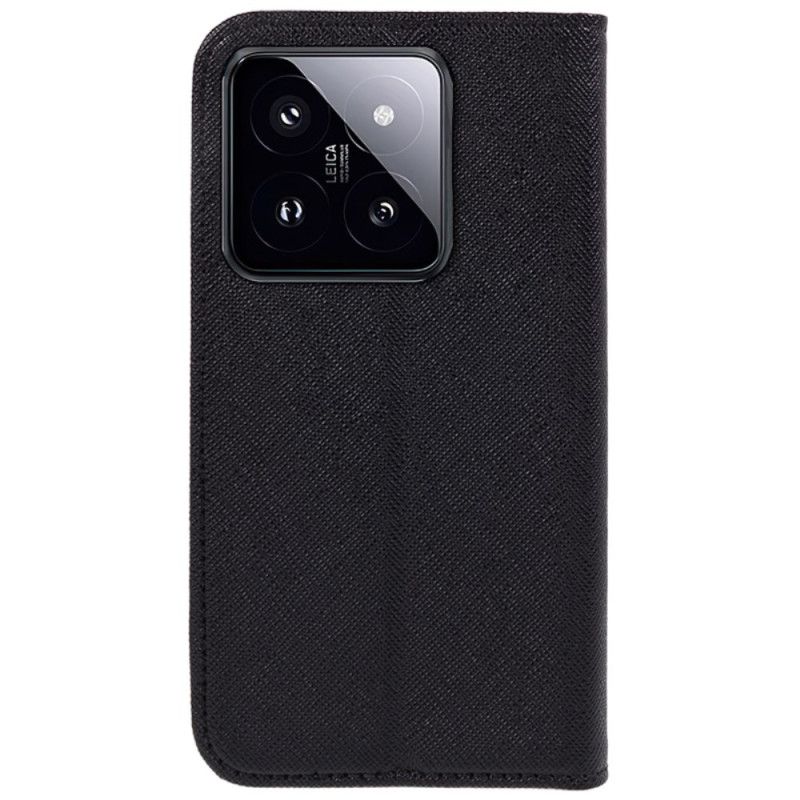 Flip Cover Xiaomi 14 Pro Tekstureret Overflade