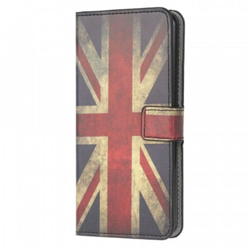 Flip Cover Samsung Galaxy M53 5G Engelsk Flag