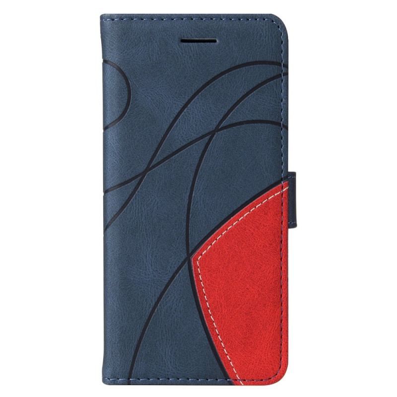 Flip Cover Samsung Galaxy M53 5G Med Snor Tofarvet Rem