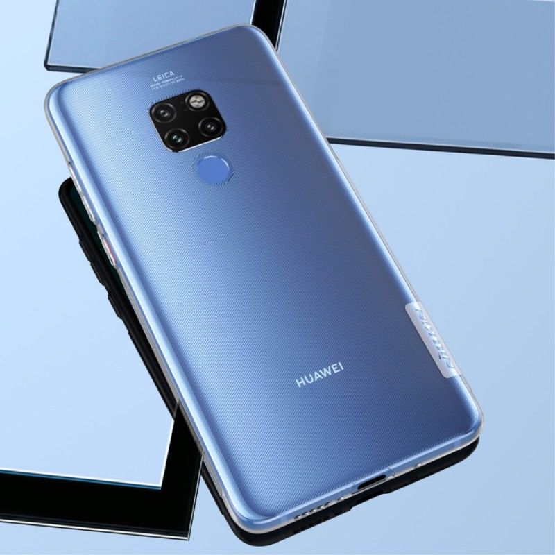 Cover Huawei Mate 20 Gennemsigtig Mobilcover Gennemsigtig Nillkin