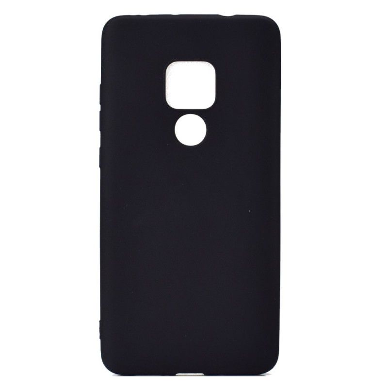 Cover Huawei Mate 20 Sort Blød Mat