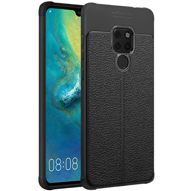 Cover Huawei Mate 20 Sort Imak Kunstlædersting