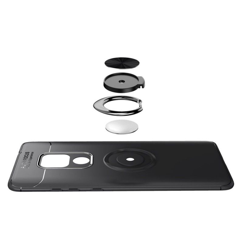 Cover Huawei Mate 20 Sort Roterende Ring