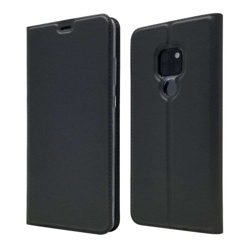 Læder Cover for Huawei Mate 20 Navyblå Førsteklasses Serie