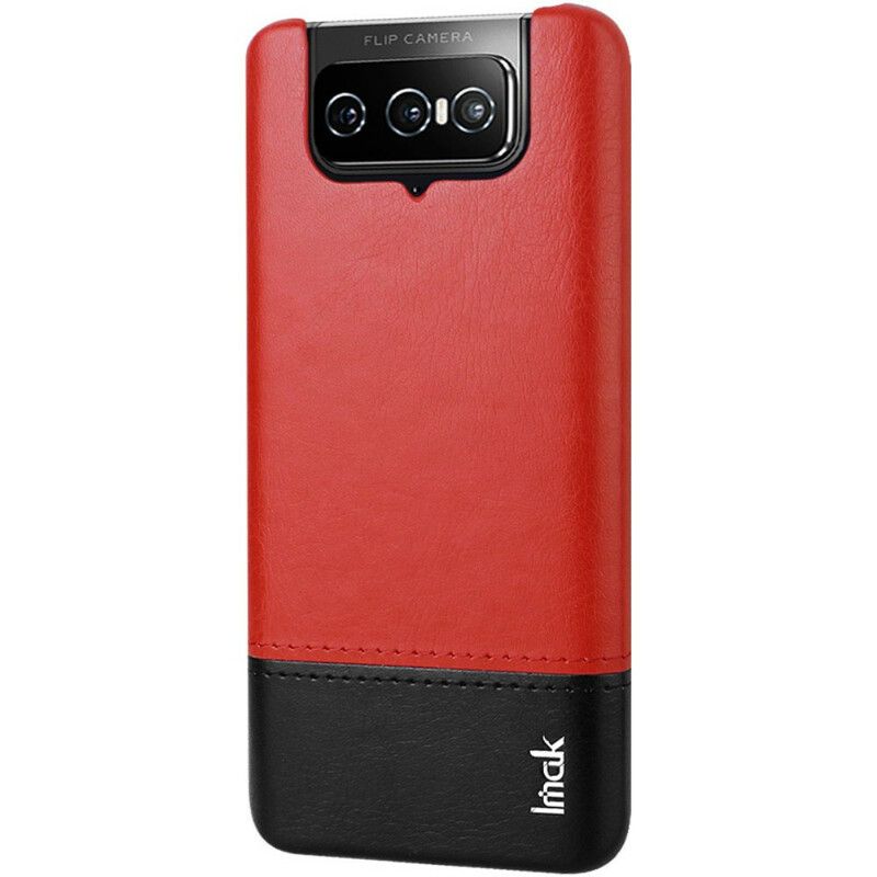 Cover Asus Zenfone 8 Flip Imak Ruiyi Series Lædereffekt