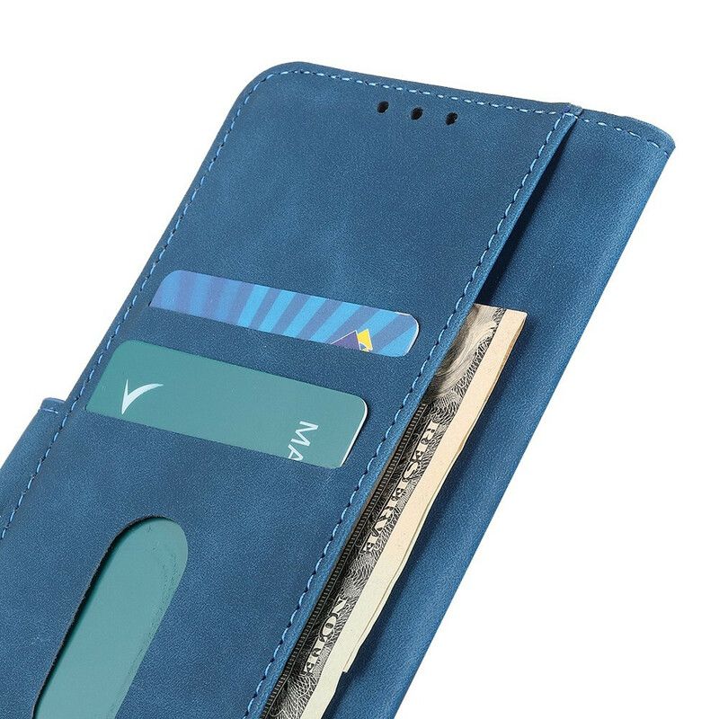 Flip Cover Til Asus Zenfone 8 Flip Vintage Khazneh Lædereffekt