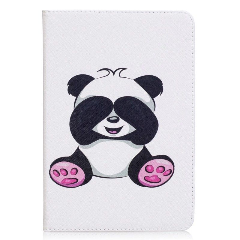 Flip Cover Læder for iPad Mini 4 Sjov Panda