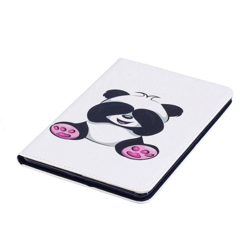 Flip Cover Læder for iPad Mini 4 Sjov Panda