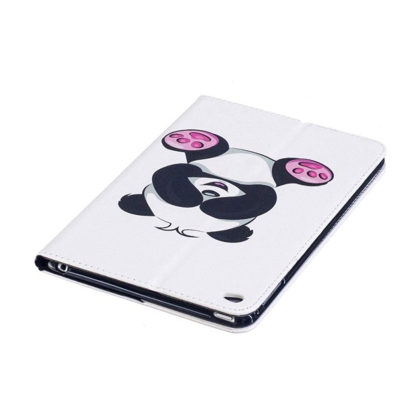 Flip Cover Læder for iPad Mini 4 Sjov Panda