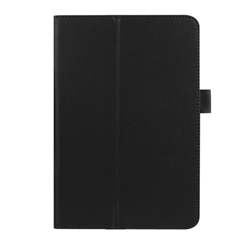 Flip Cover Læder for iPad Mini 4 Sort Lychee Imiteret Læder