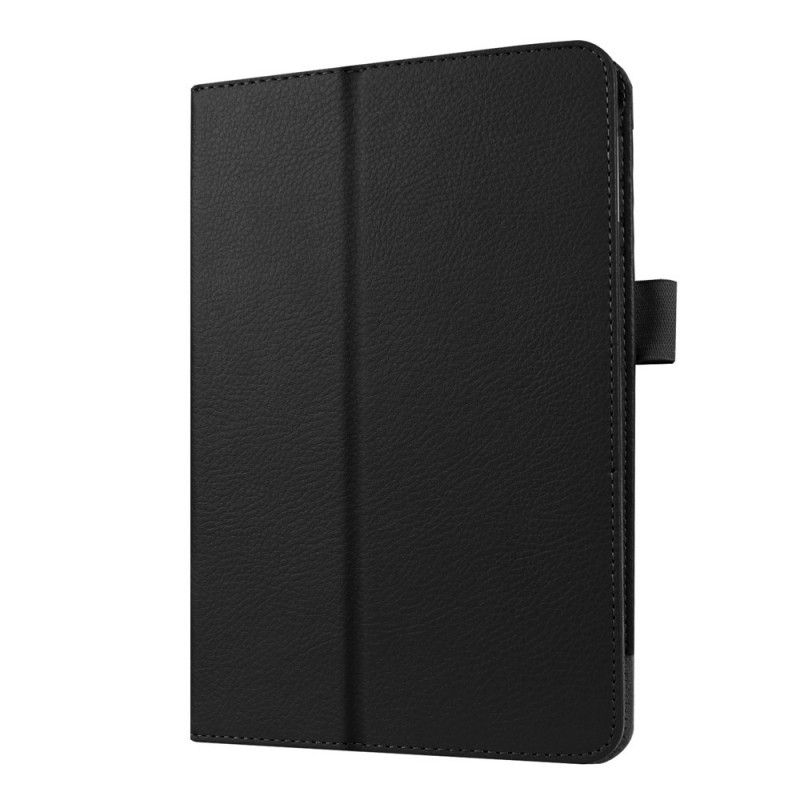 Flip Cover Læder for iPad Mini 4 Sort Lychee Imiteret Læder