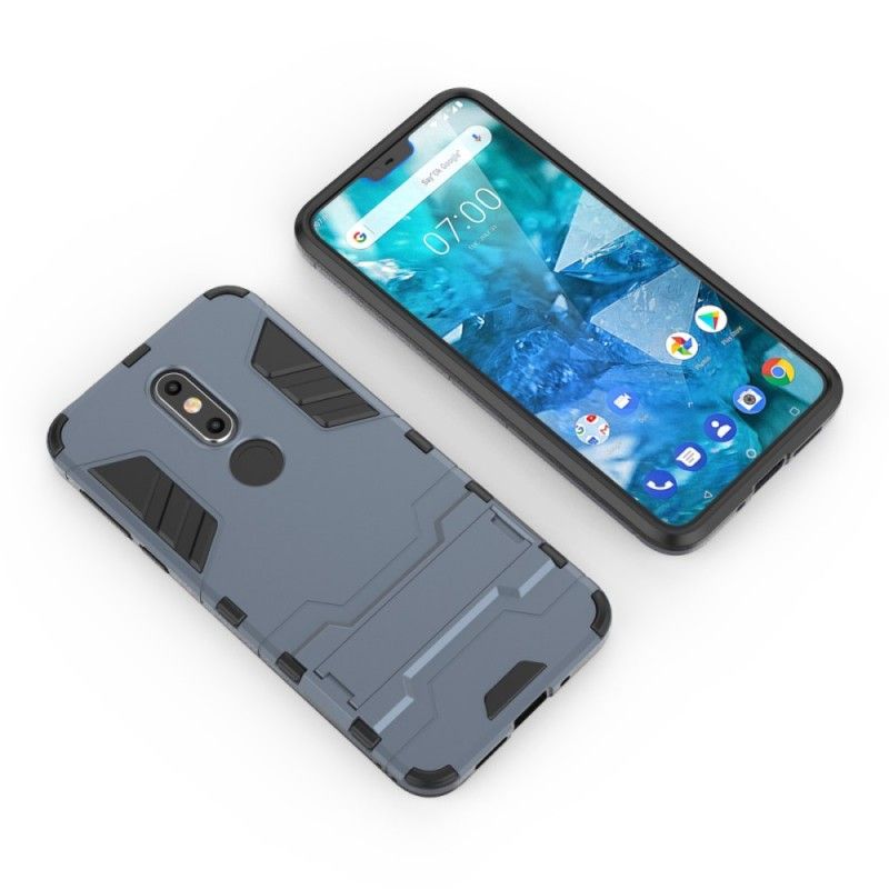 Cover Nokia 7.1 Sort Ultra Resistent