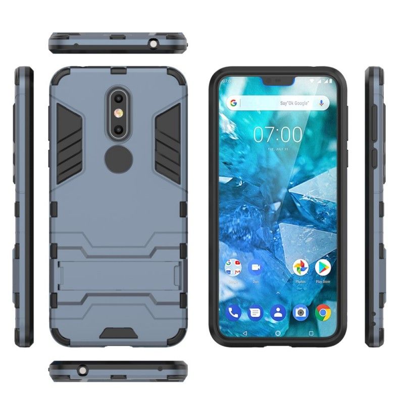 Cover Nokia 7.1 Sort Ultra Resistent