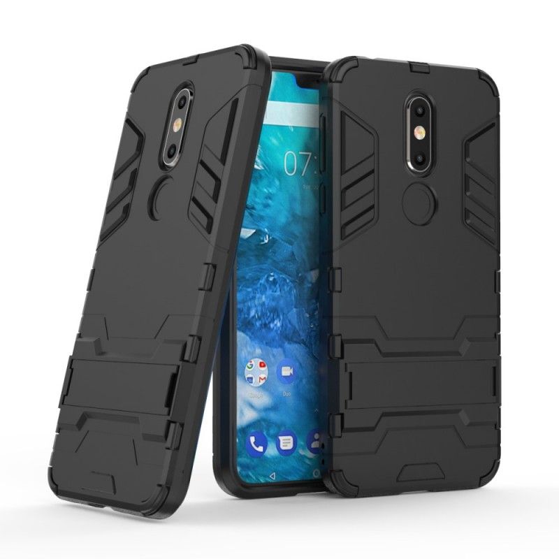 Cover Nokia 7.1 Sort Ultra Resistent