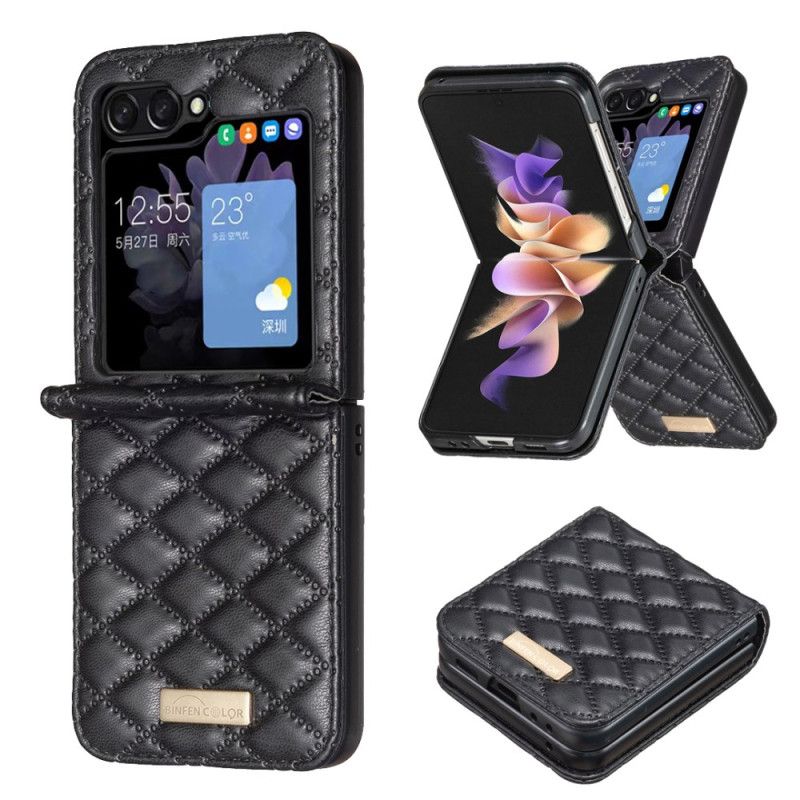 Cover Samsung Galaxy Z Flip 6 Quiltet Binfen Farve