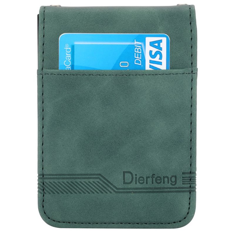 Cover Samsung Galaxy Z Flip 6 Telefon Etui Dierfeng Kortholder