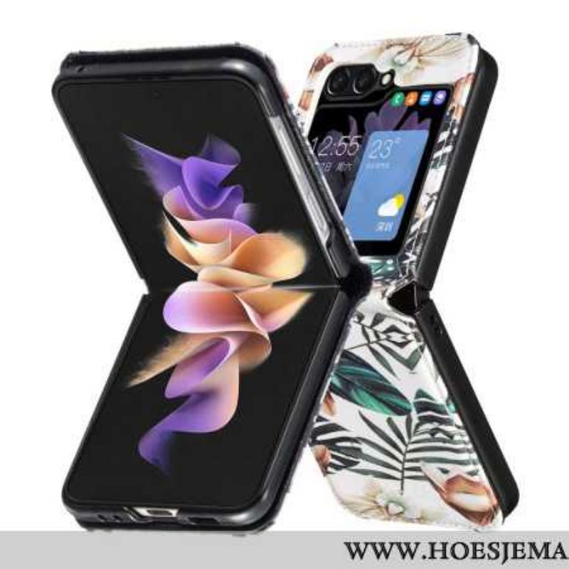 Cover Til Samsung Galaxy Z Flip 6 Blade Og Blomster