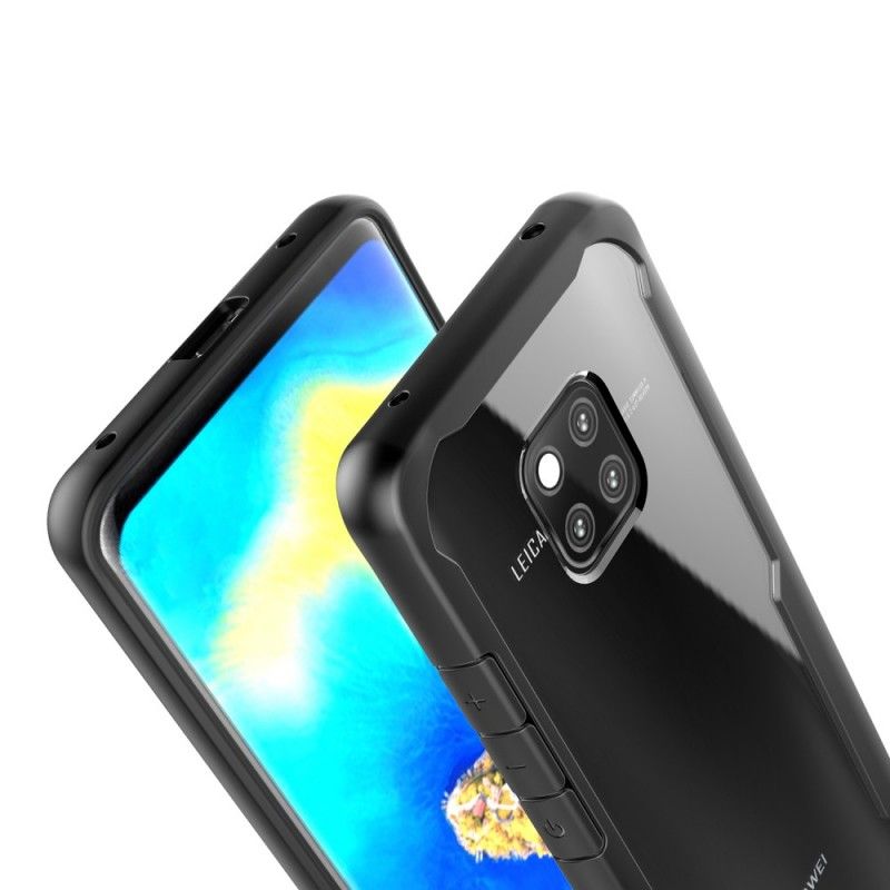 Cover Huawei Mate 20 Pro Sort Mobilcover Skrå Kant