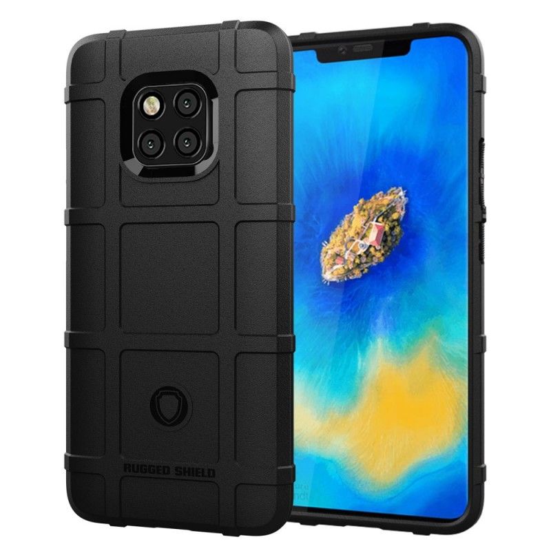 Cover Huawei Mate 20 Pro Sort Robust Skjold