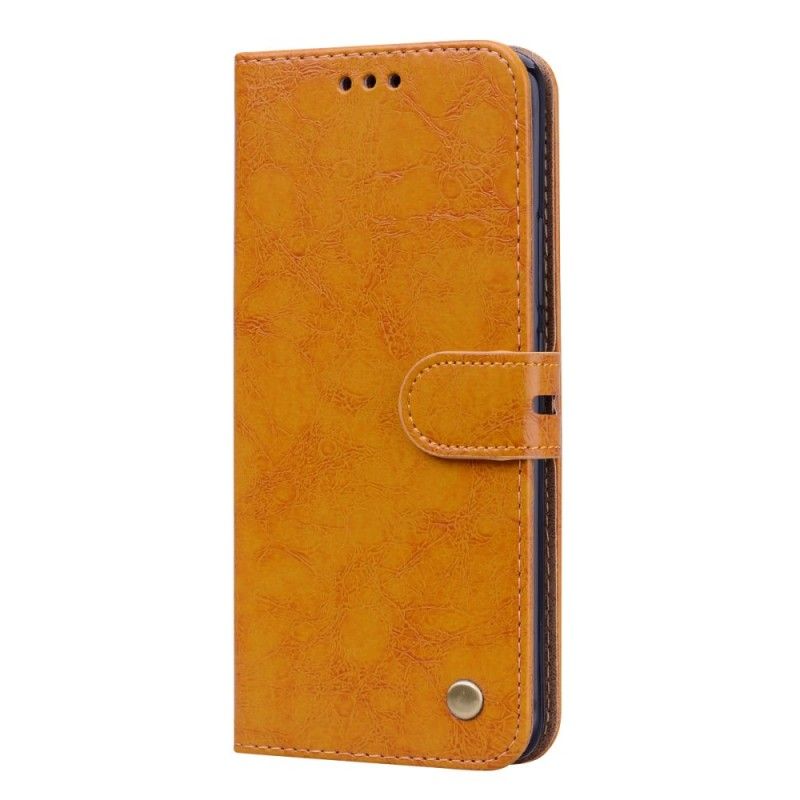 Flip Cover Læder for Huawei Mate 20 Pro Rød Hatprins Vintage Olievoks