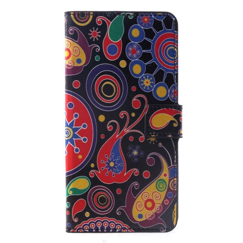 Flip Cover Læder Huawei Mate 20 Pro Galakse Design