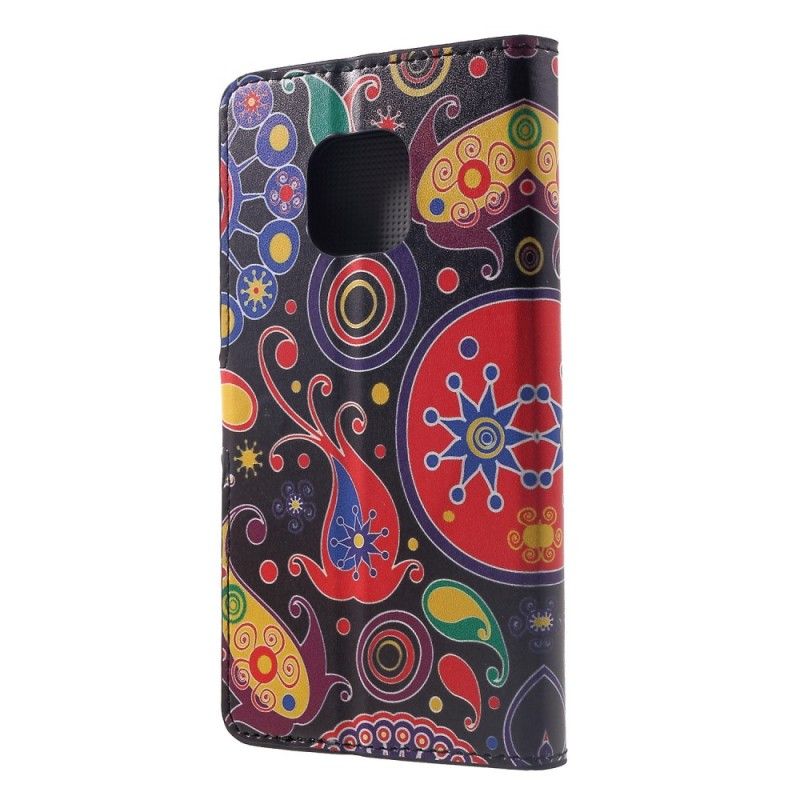 Flip Cover Læder Huawei Mate 20 Pro Galakse Design