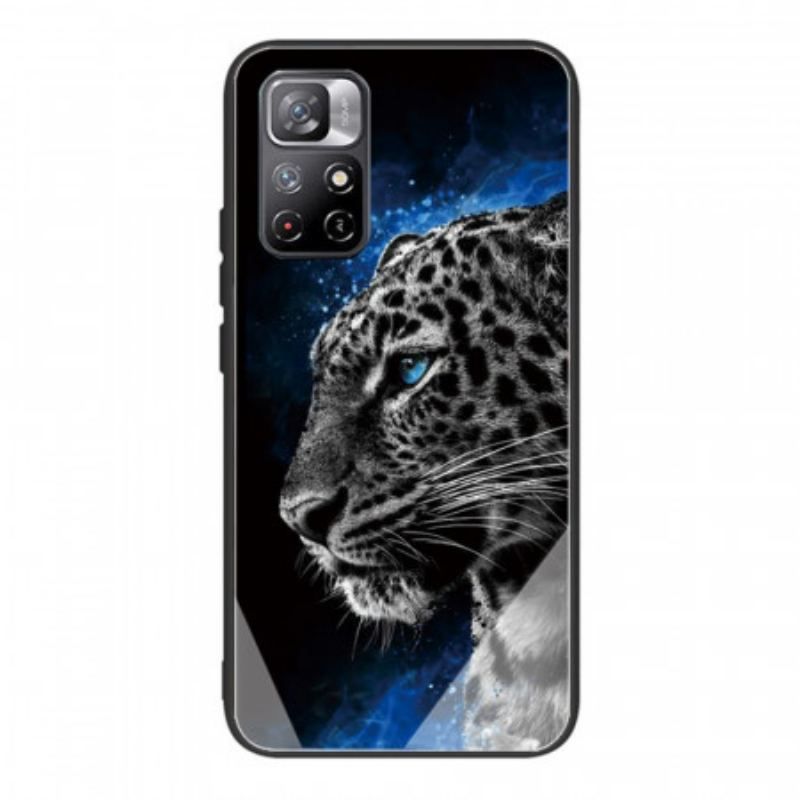 Cover Xiaomi Redmi Note 11 Pro Plus 5G Feline Face Hærdet Glas