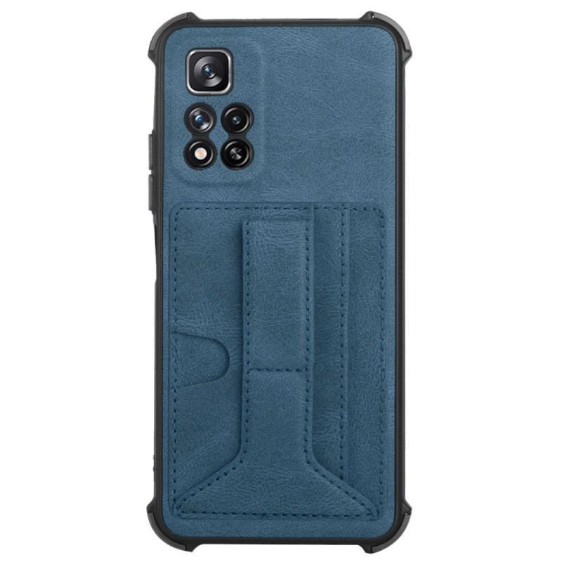 Cover Xiaomi Redmi Note 11 Pro Plus 5G Læderstander Og Kortholder