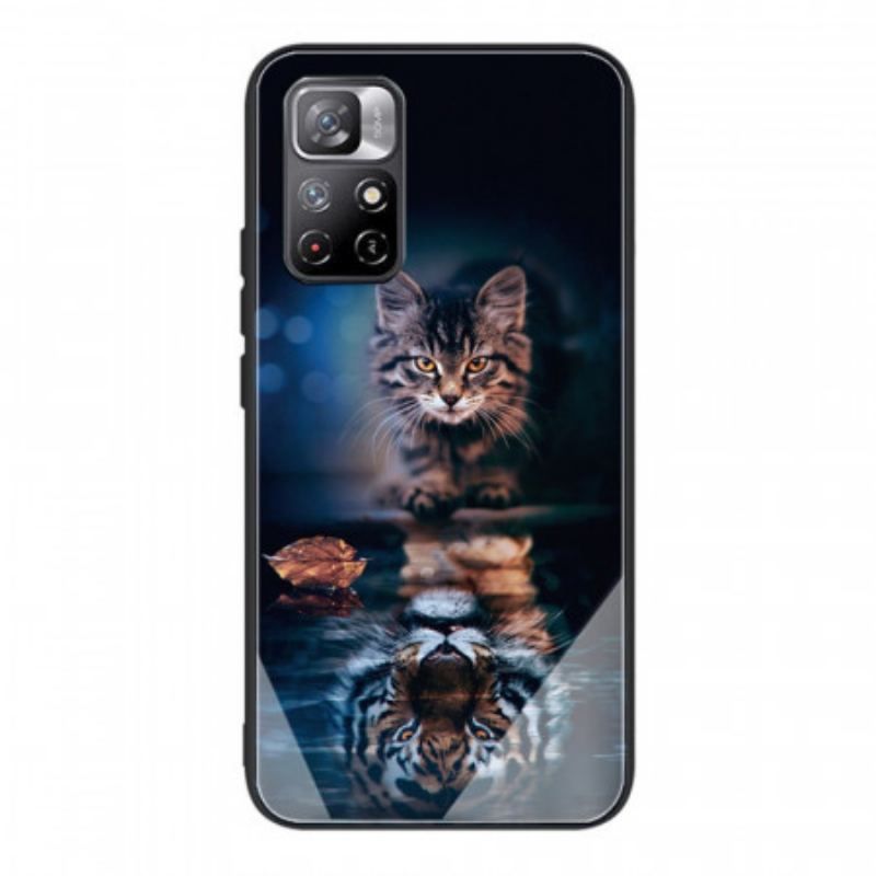 Cover Xiaomi Redmi Note 11 Pro Plus 5G Mit Tiger Hærdet Glas