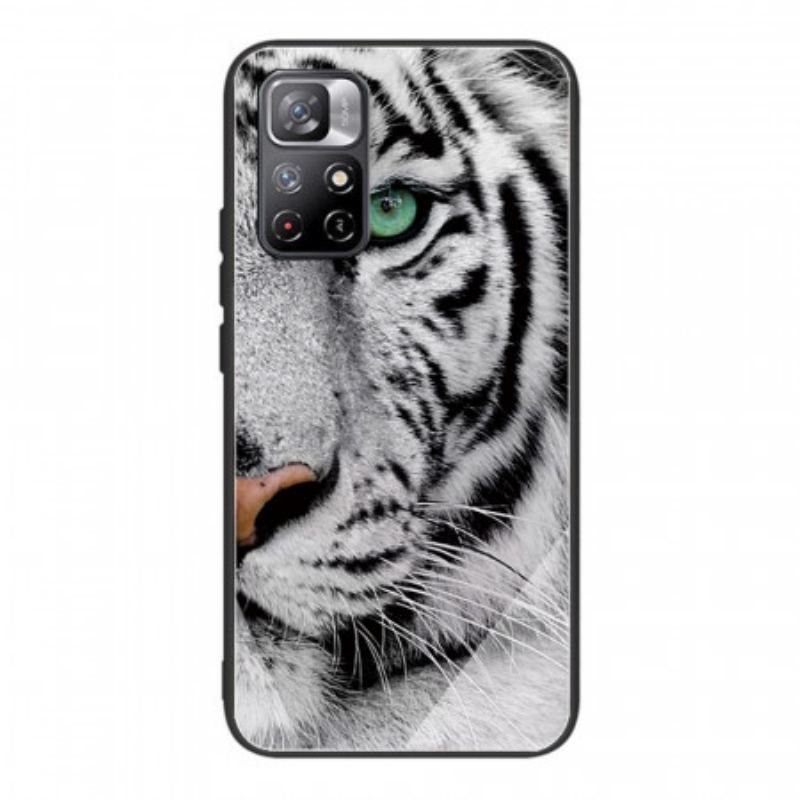 Cover Xiaomi Redmi Note 11 Pro Plus 5G Tiger Hærdet Glas