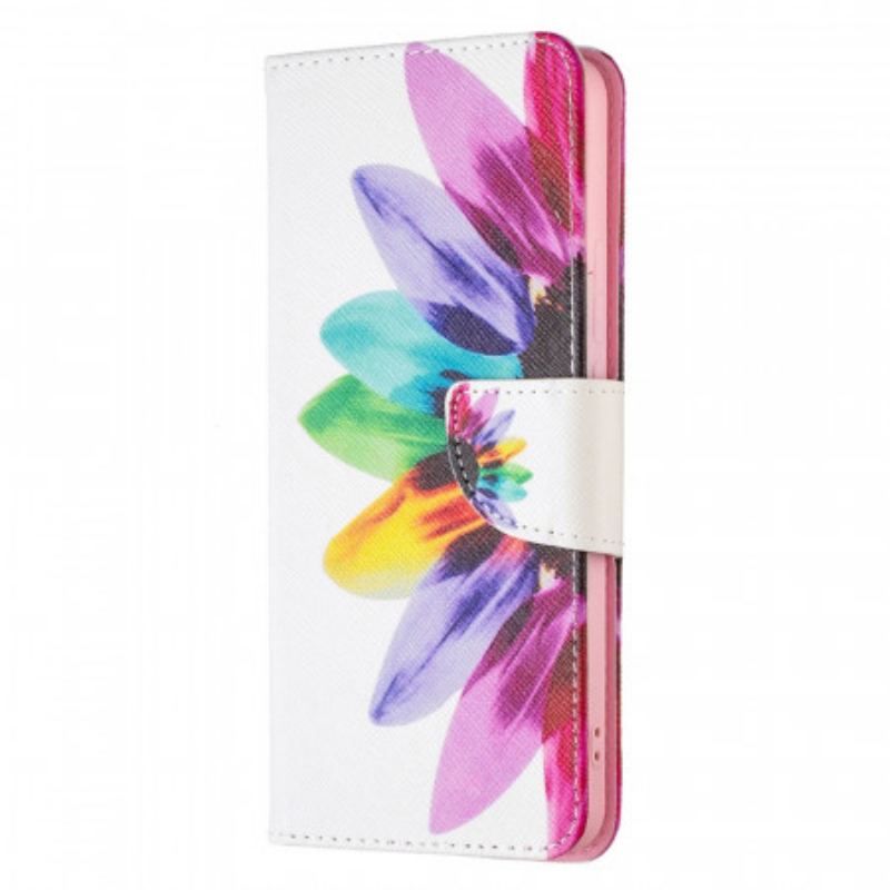 Flip Cover Xiaomi Redmi Note 11 Pro Plus 5G Akvarel Blomst