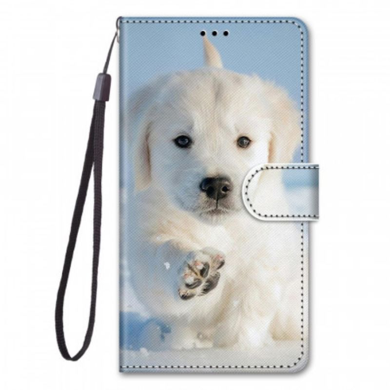 Flip Cover Xiaomi Redmi Note 11 Pro Plus 5G Med Snor Thong Hund