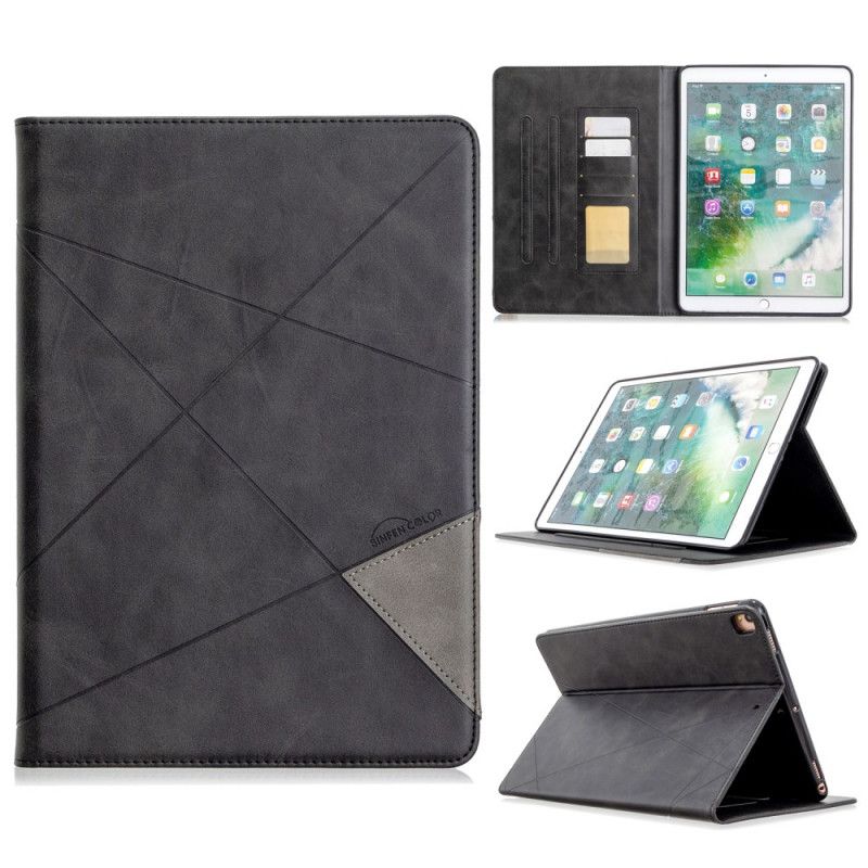 Case Etui iPad Pro 10.5" Sort Geometri