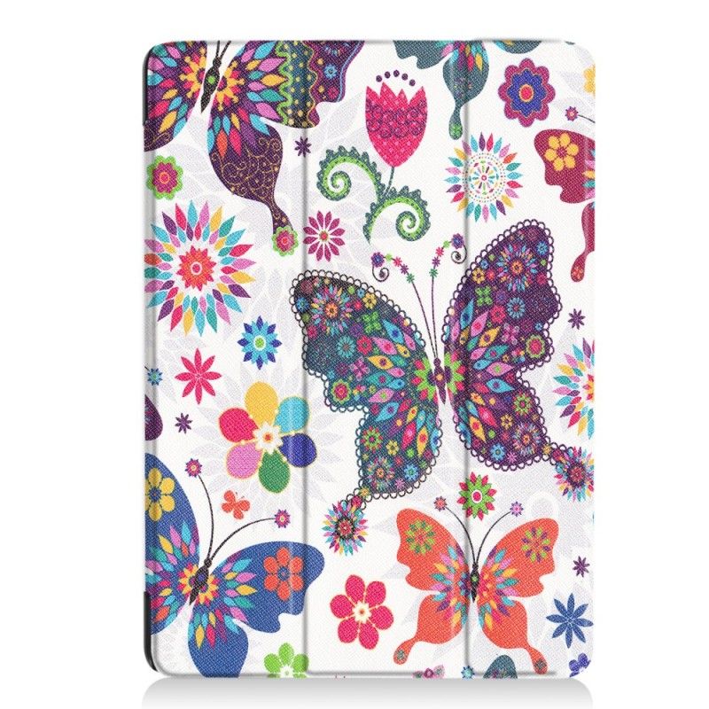 Flip Cover iPad Pro 10.5" Mobilcover Sommerfugle Og Blomster