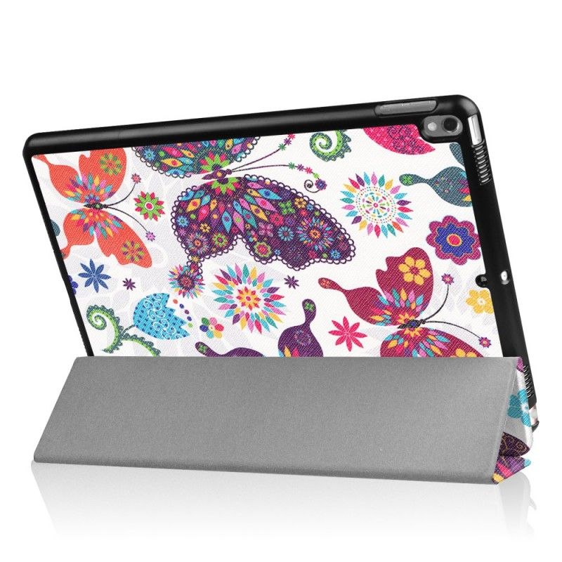 Flip Cover iPad Pro 10.5" Mobilcover Sommerfugle Og Blomster